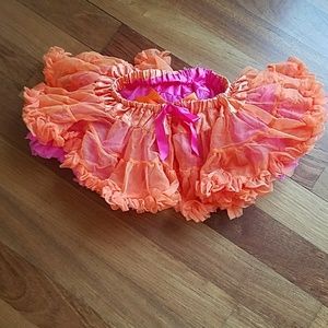 Toddler reversible tutu skirt